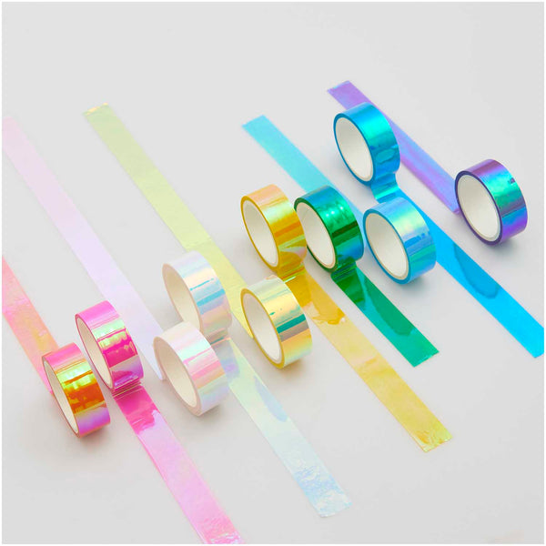 Tape Set Mirror Rainbow, 10 Stk.