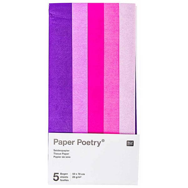 Seidenpapier Mix,lila