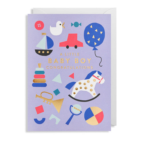 Greeting Card A Baby Boy Congratulations