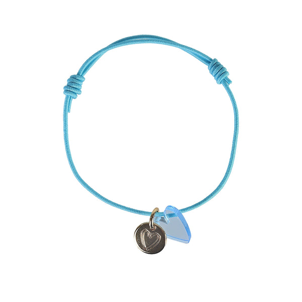 MAJOIE Armband Herz Blau