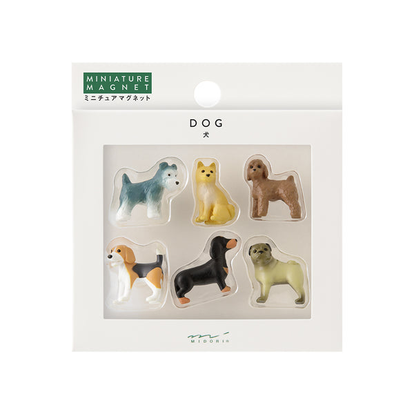 Mini Magnet 6pcs Dog C