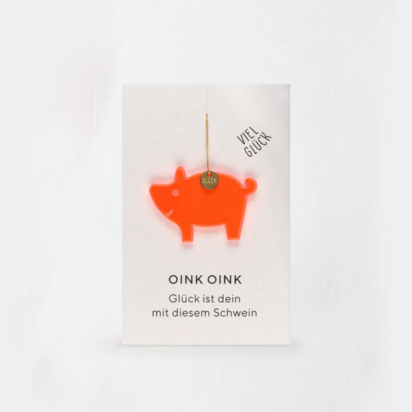 Glücksanhänger Schwein