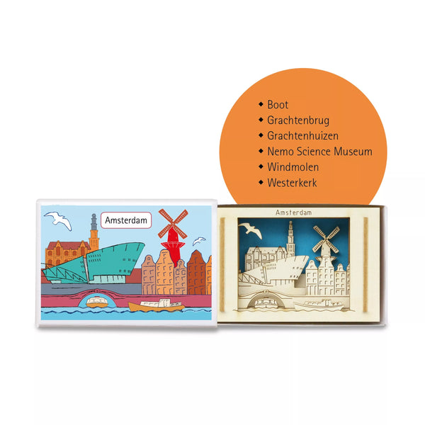 Amsterdam-Mini-Silhouette Silhoubox S – Souvenir