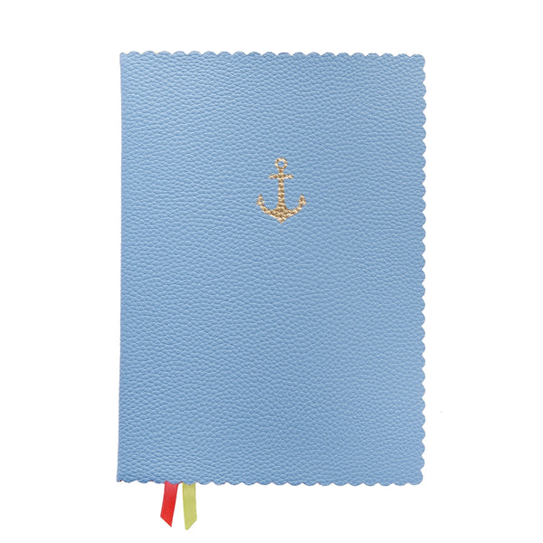 Schreibbuch/DIN A5/120 Blatt/Majoie/ blau/Anker