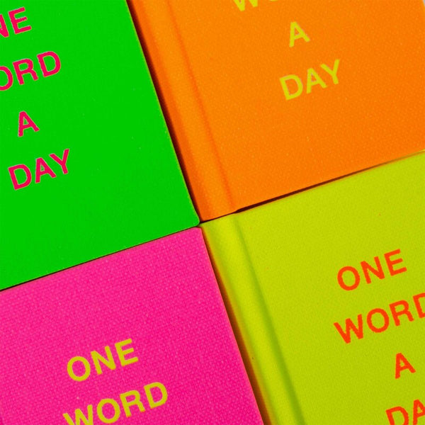 One Word a Day Neon Green