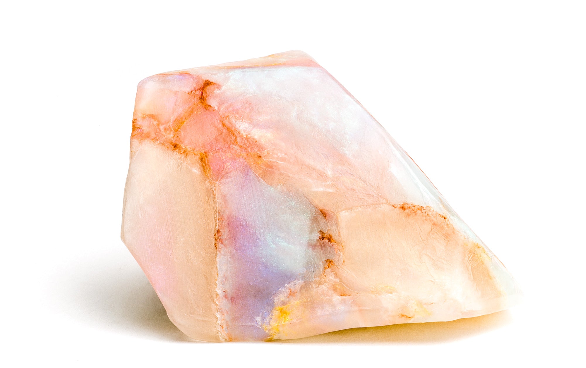 SoapRocks Körperseife Weisser Opal