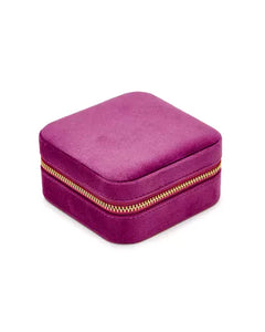 SOCASES Travel jewelery box color Purple/Wildberry