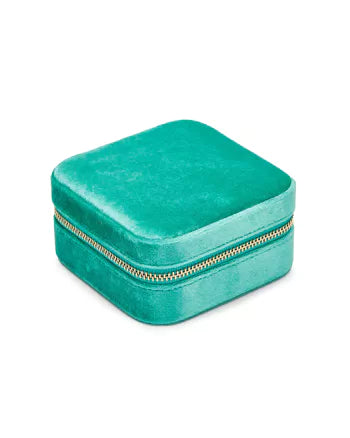SOCASES Travel jewelery box color Metallic Turquoise