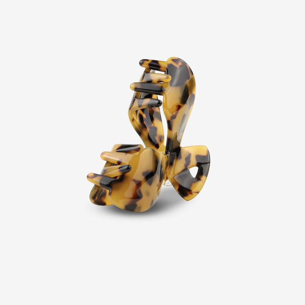 Sasstie Hairclip Arc Dark Cheetah