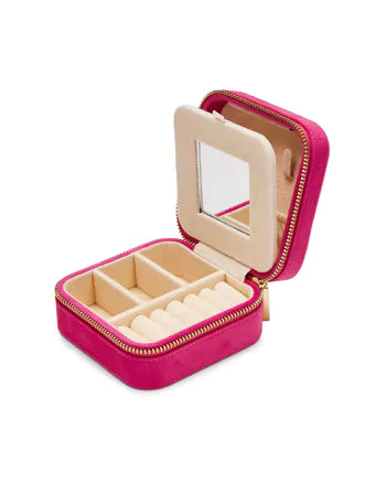 SOCASES Travel jewelery box color Pink Orchid