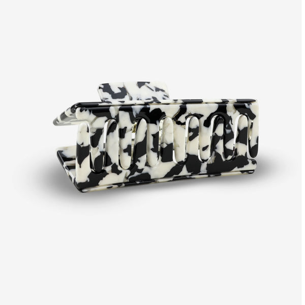 Sasstie Hairclip Crush Black Marble